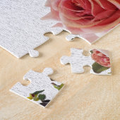 Initiaal Monogram Letter C Trendy Legpuzzel (Zijkant)