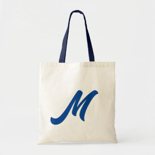 Initiaal   Monogram Moderne Trendy Canvas tas