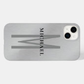 Initiaal monogram professionele afbeelding voegt j Case-Mate iPhone case (Achterkant (horizontaal))
