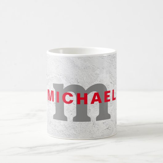 Initiaal monogram professionele afbeelding voegt j koffiemok (Center)