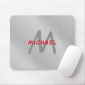 Initiaal monogram professionele afbeelding voegt j muismat (Met muis)