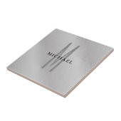 Initiaal monogram professionele afbeelding voegt j tegeltje (Zijkant)