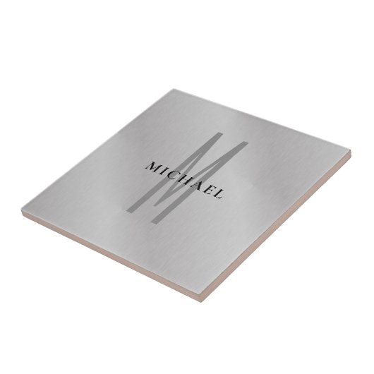 Initiaal monogram professionele afbeelding voegt j tegeltje (Zijkant)