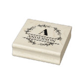 Initiaal monogram stempel van Wreater Familienaam (Stempel)