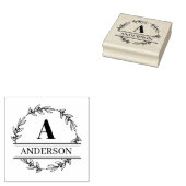 Initiaal monogram stempel van Wreater Familienaam (Gestempeld)