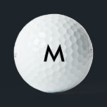 Initiaal monogram titelhouder PRO V1 Golfballen<br><div class="desc">Eenvoudig Initiaal Titleist Pro V1 golfbal.</div>