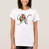 Initiaal N,  Nasturtium T-shirt (Voorkant)