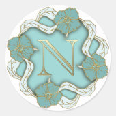 INITIAAL N STICKER (Voorkant)