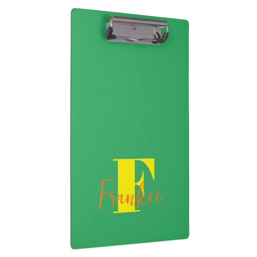 Initiaal + Naam gepersonaliseerd - Gemakkelijk aan Klembord (Rechts)