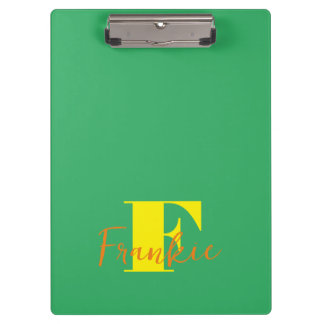 Initiaal + Naam gepersonaliseerd - Gemakkelijk aan Klembord