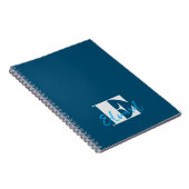 Initiaal + Naam gepersonaliseerd - Gemakkelijk aan Notitieboek (Rechterzijde)