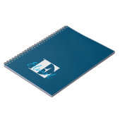 Initiaal + Naam gepersonaliseerd - Gemakkelijk aan Notitieboek (Linkerzijde)