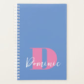 Initiaal + Naam gepersonaliseerd - Gemakkelijk aan Planner (Voorkant)