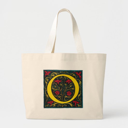 INITIAAL O, 1520. GROTE TOTE BAG (Voorkant)