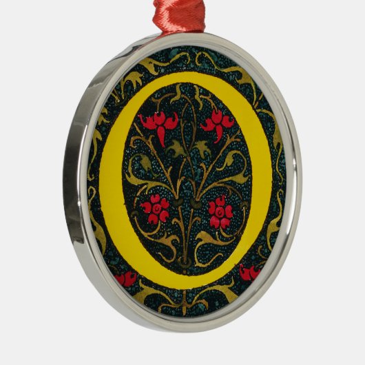 INITIAAL O, 1520. METALEN ORNAMENT (Rechts)