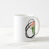 Initiaal O, Oleander Coffee Mok (Voorkant rechts)