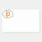 Initiaal P Monogram Opmerkingen Post-it® Notes (Voorkant)