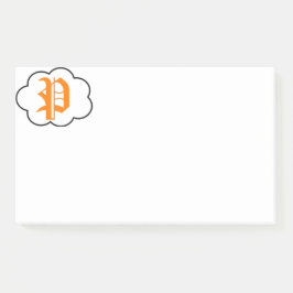Initiaal P Monogram Opmerkingen Post-it® Notes