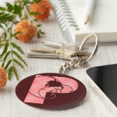 INITIAAL P SLEUTELHANGER (Zijkant)