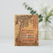 Initiaal pagina van de Lichfield Gospels, c.720 Briefkaart (Staand voorkant)