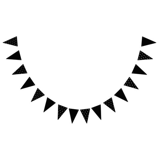 Initiaal Party Banner (Zwart & Wit) (Alle)