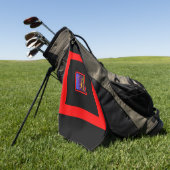 INITIAAL R MONOGRAM GOLFHANDDOEK (Groen)