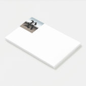 Initiaal R Monogram Post-it Nota's Post-it® Notes (Schuin)