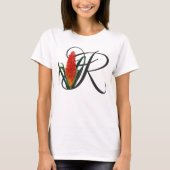 Initiaal R, Red Hot Poker T-Shirt (Voorkant)