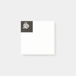 Initiaal S Geblokte Post-It Notities Post-it® Notes