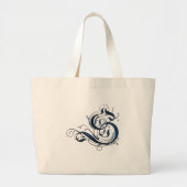 Initiaal S Grote Tote Bag (Voorkant)