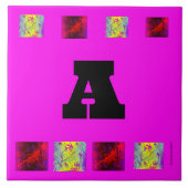 Initiaal Tegeltje (Voorkant)