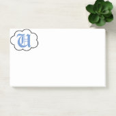 Initiaal U Monogram Opmerkingen Post-it® Notes (Kantoor)