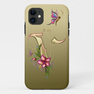 Initiaal V Hoesje-Mate Tough Apple iPhone 11 Hoesj Case-Mate iPhone Case