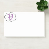 Initiaal V Monogram Post-it Nota's Post-it® Notes (Kantoor)