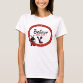 Initiaal V / Schrift - VrouwenHanes Nano T-Shirt (Voorkant)