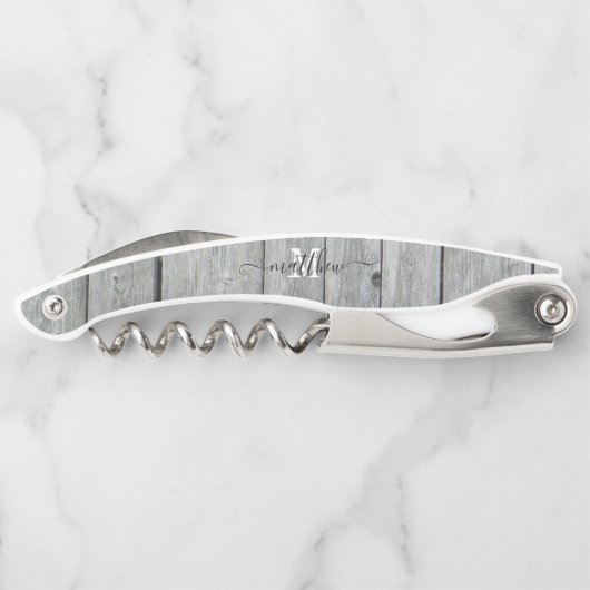 Initiaal van het modellenmodel voor het moderne Ru Kurkentrekker (Achterkant)