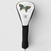 Initiaal van mozaïekvlinder golfheadcover (Voorkant)