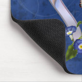 Initiaal van vlinder W Muismat (Hoek)