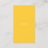 Initiaal Visitekaartje (Achterkant)