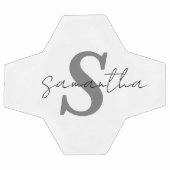 Initiaal voor persoonlijke monogram voetbal (Enkel)