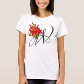 Initiaal W., Wood Lily T-Shirt (Voorkant)