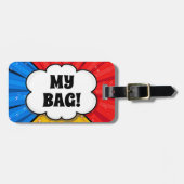 Initiaal wijzigen Details toevoegen POP ART Burst, Bagagelabel (Voorkant horizontaal)