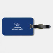 Initiaal wijzigen Details toevoegen POP ART Burst, Bagagelabel (Achterkant horizontaal)