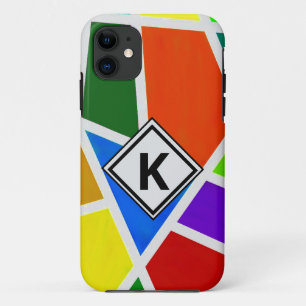 Initiaal wijzigen, driehoeken voor geometrische ku Case-Mate iPhone case