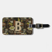 Initiaal wijzigen, Naam toevoegen (verwijderen), G Bagagelabel (Voorkant horizontaal)