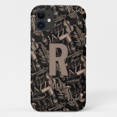 Initiaal wijzigen, Naam toevoegen (verwijderen), M Case-Mate iPhone Case (Achterkant)