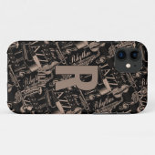 Initiaal wijzigen, Naam toevoegen (verwijderen), M Case-Mate iPhone Case (Achterkant (horizontaal))