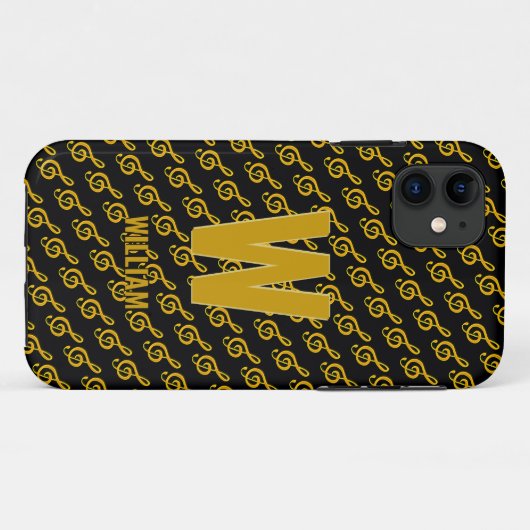 Initiaal wijzigen, Naam toevoegen (verwijderen), M Case-Mate iPhone Case (Achterkant (horizontaal))