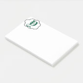 Initiaal Y Monogram Opmerkingen Post-it® Notes (Schuin)