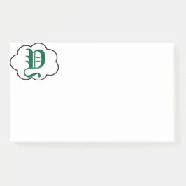 Initiaal Y Monogram Opmerkingen Post-it® Notes